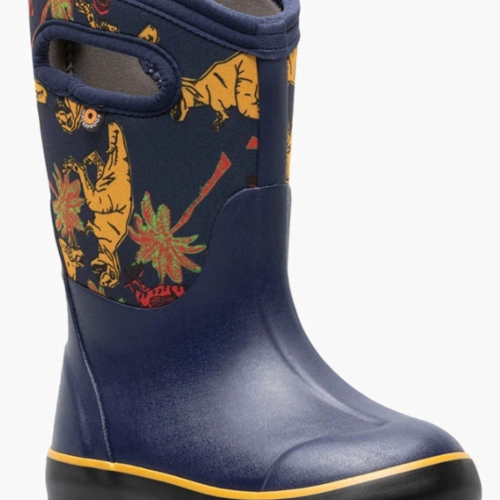 Bogs Toddler Snow Boots Size 13 Dinosaur Print New In The Box!